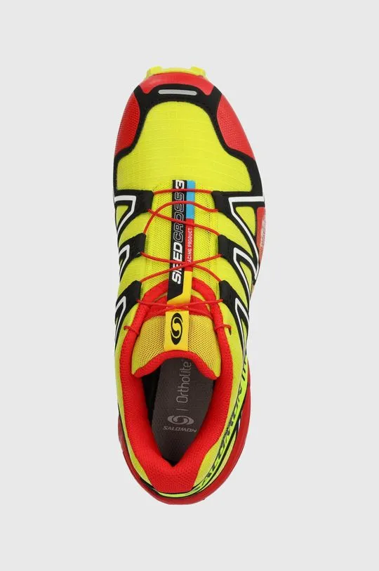 Salomon shoes SPEEDCROSS 3 yellow color L47493600