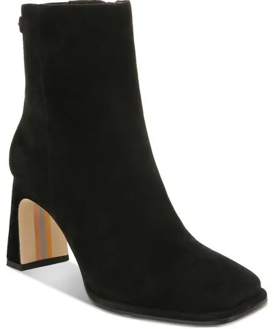 Sam Edelman Irie Womens Suede Square Toe Booties