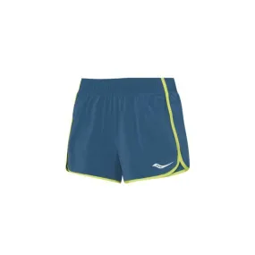 Saucony Outpace 3 Women´s Shorts Blue Green