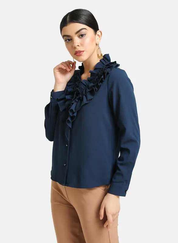 Shirt With Ruffle Detail