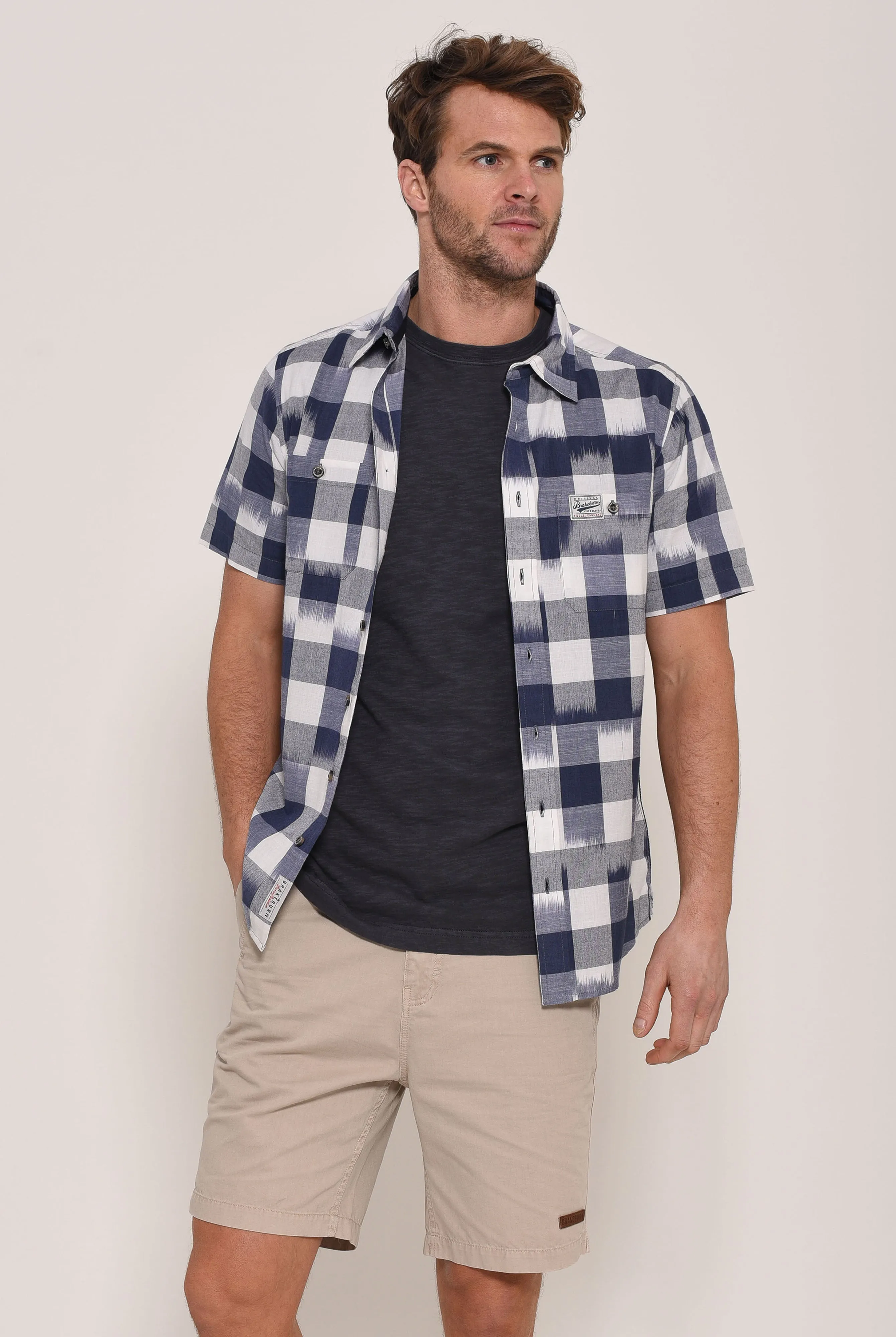 Short Sleeve Shirt Surf Check