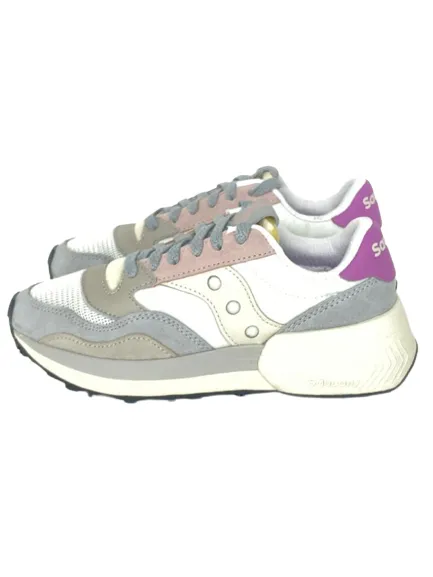 SNEAKERS DONNA GRIGIE/PANNA/ROSA S60790-4 JAZZ NXT