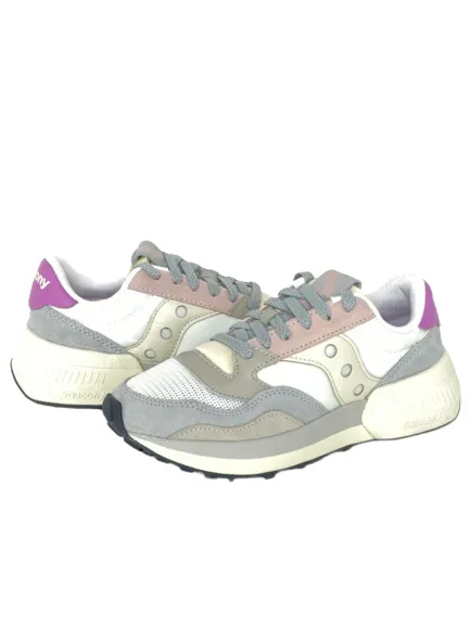 SNEAKERS DONNA GRIGIE/PANNA/ROSA S60790-4 JAZZ NXT