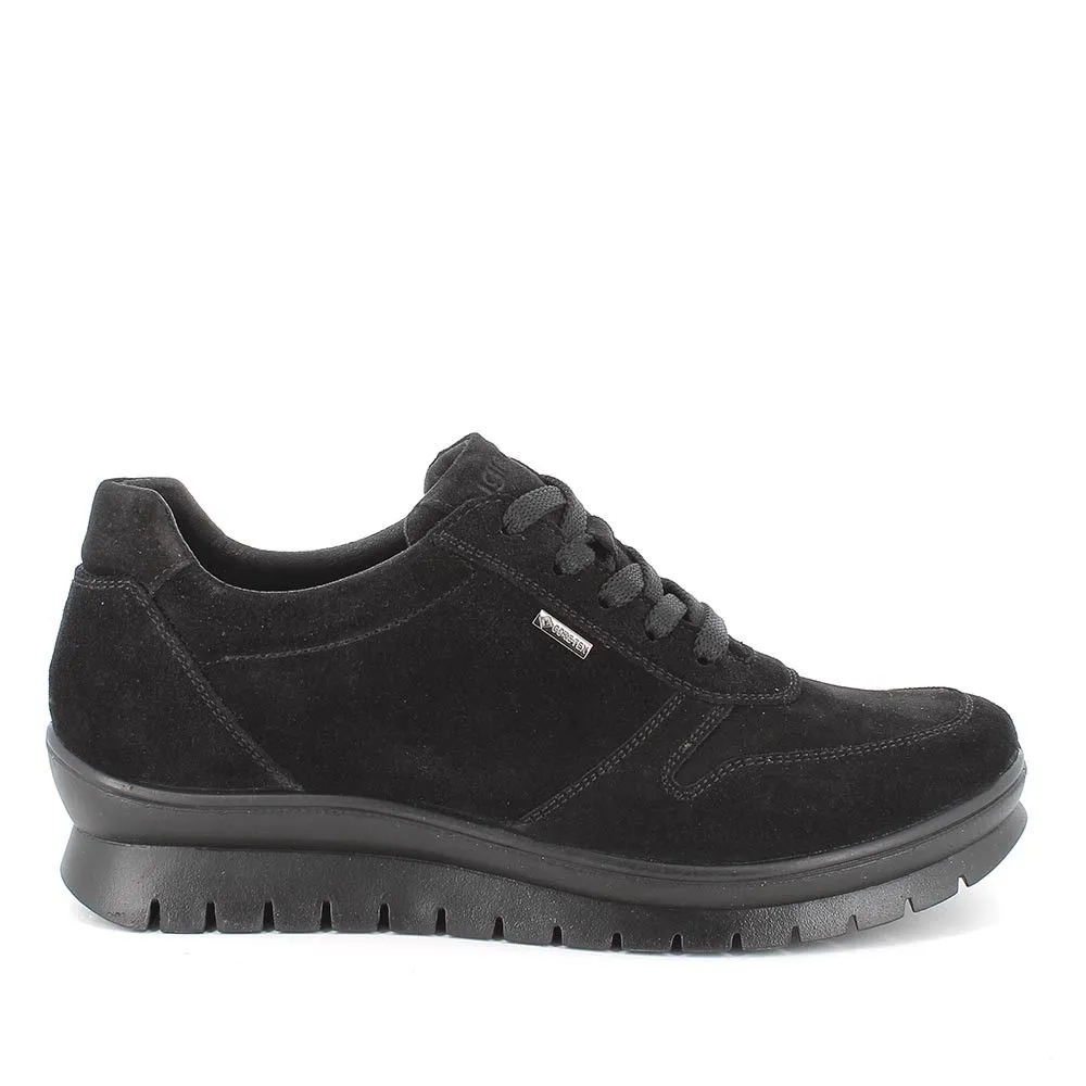 SNEAKERS IGI&CO DONNA SCAM. SUPER NERO GORE TEX 2660700