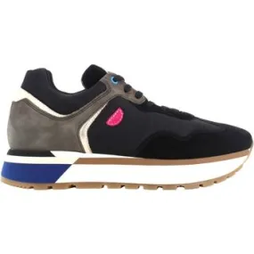 SNEAKERS NEROGIARDINI DONNA VELOUR NERO TOMAIA GALASSIA NERO I205190D/100