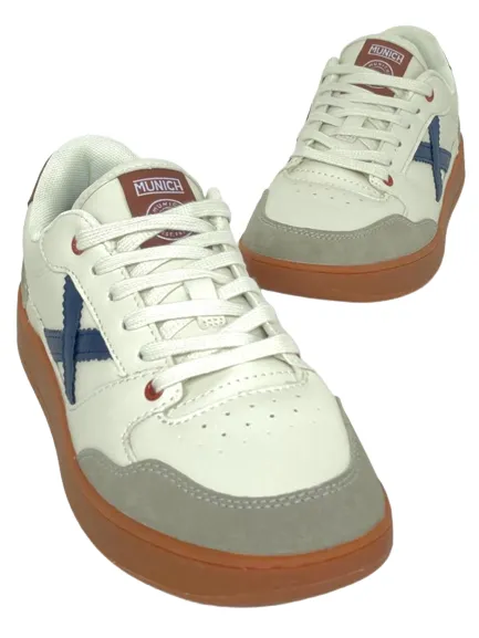 SNEAKERS UOMO BIANCHE/GRIGIE LEGIT 52-61