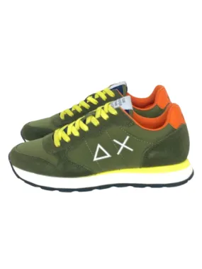 SNEAKERS UOMO VERDE MILITARE TOM SOLID NYLON Z33101