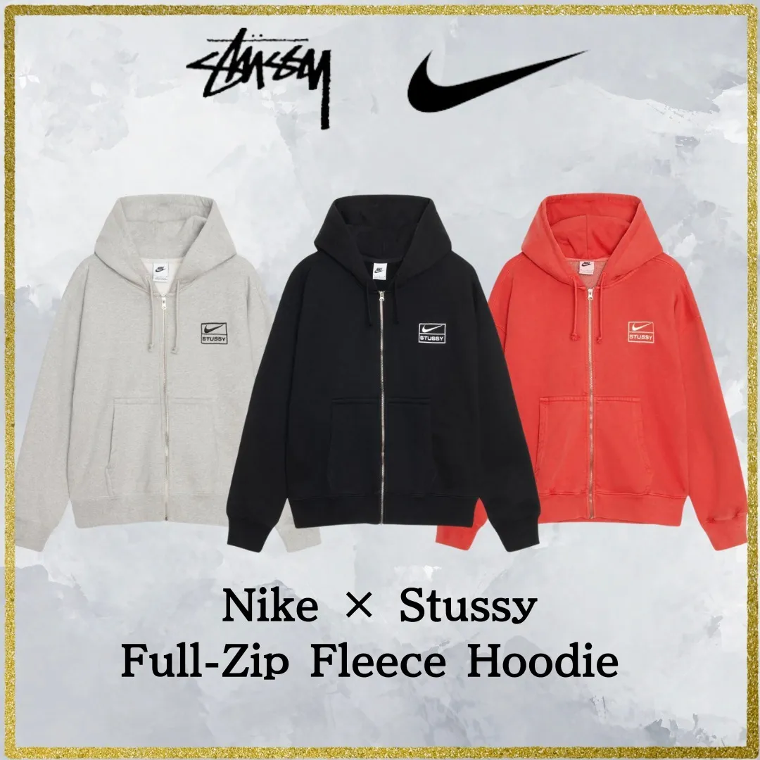 STUSSY  |Street Style Skater Style Hoodies