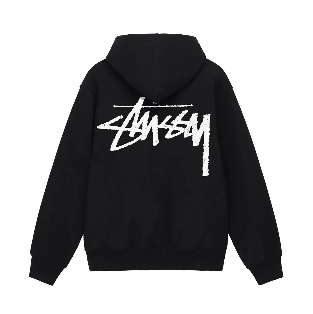 STUSSY  |Unisex Street Style Logo Skater Style Hoodies