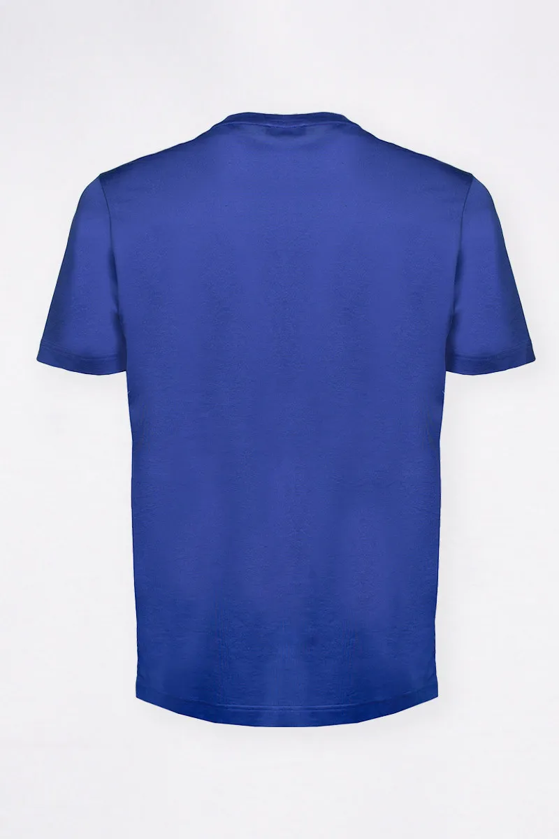 T-SHIRT BLUETTE IN FILO DI SCOZIA