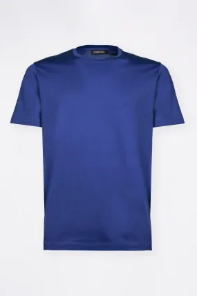 T-SHIRT BLUETTE IN FILO DI SCOZIA