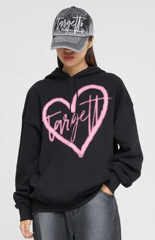 TARGETTO SEOUL  |Street Style Cotton Logo Hoodies & Sweatshirts