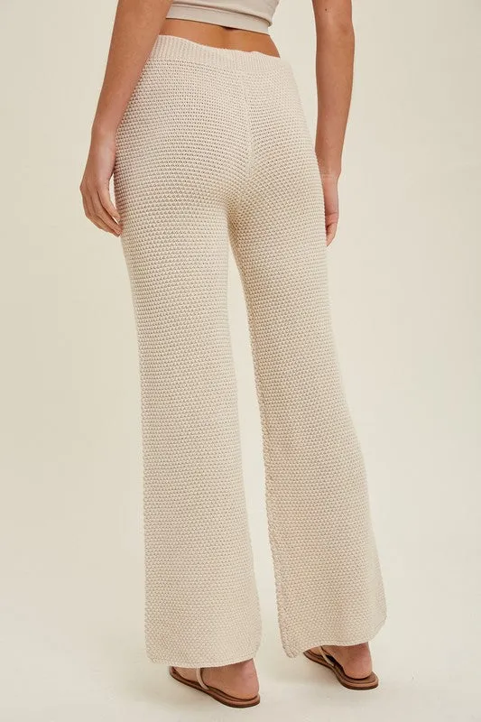 Textured Sweat Pants