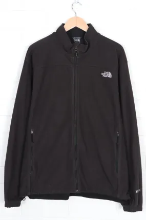 THE NORTH FACE Black 'Windwall' Fleece Jacket (XXL)