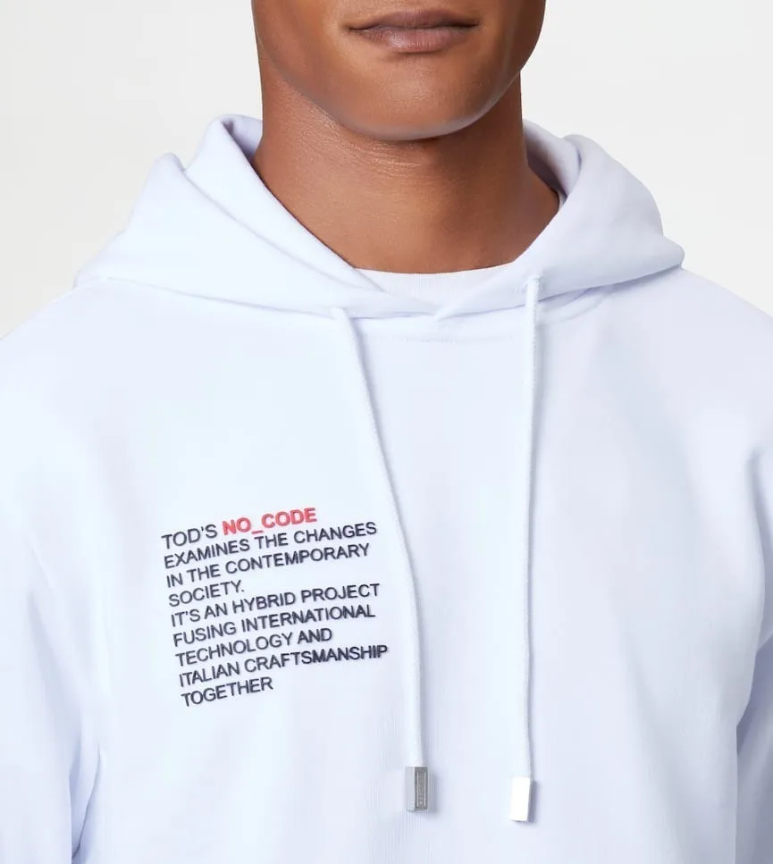 TOD'S  |Street Style Long Sleeves Cotton Logo Hoodies