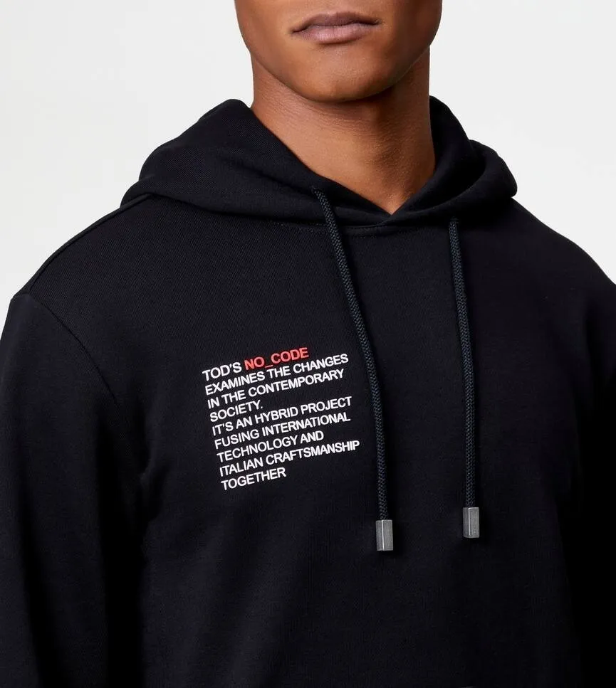 TOD'S  |Street Style Long Sleeves Cotton Logo Hoodies