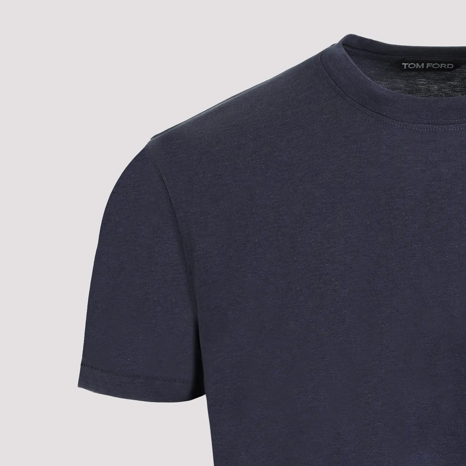 TOM FORD  |LYOCELL COTTON CREW T-SHIRT