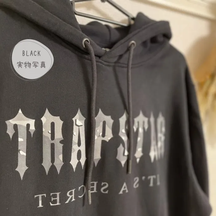 Trapstar London  |Street Style Long Sleeves Logo Hoodies