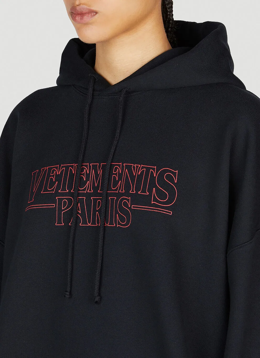 VETEMENTS  |Blended Fabrics Long Sleeves Plain Cotton Logo