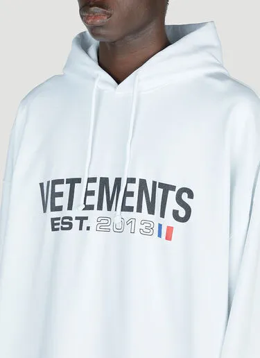 VETEMENTS  |Unisex Street Style Plain Logo Hoodies