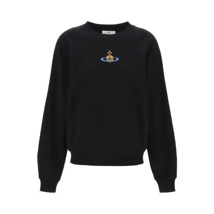 Vivienne Westwood  |Unisex Long Sleeves Cotton Hoodies & Sweatshirts