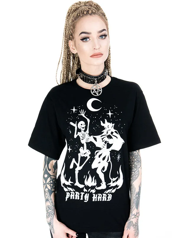 Women's Party Hard Oversized Tee