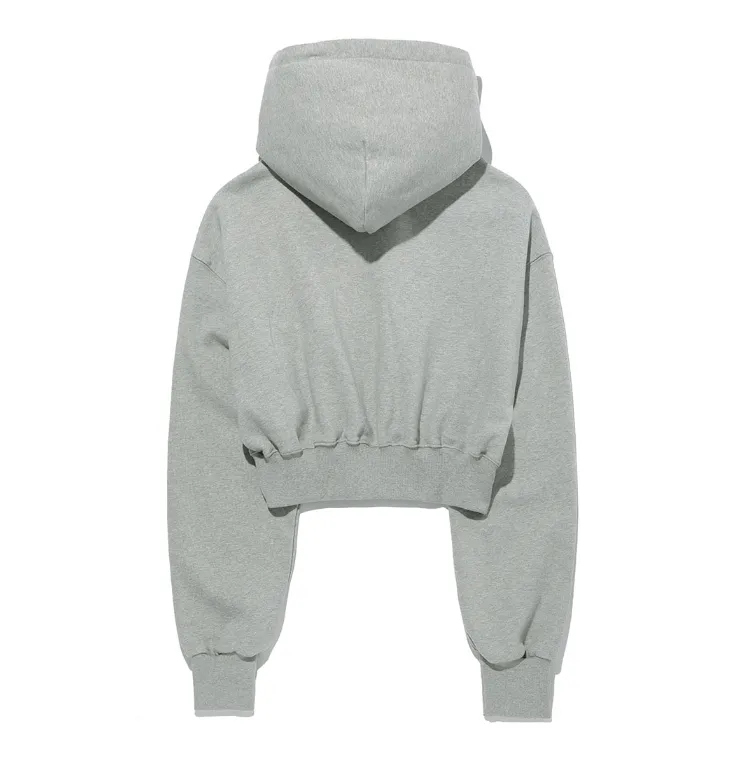 WOOALONG  |Street Style Plain Logo Hoodies & Sweatshirts