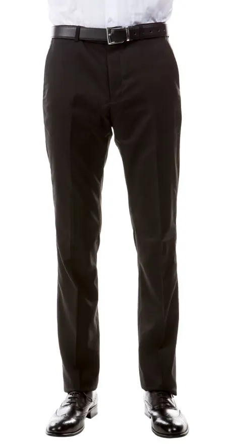 ZeGarie Mens Slim Fitting Dress Pants - 5 Wedding Colors