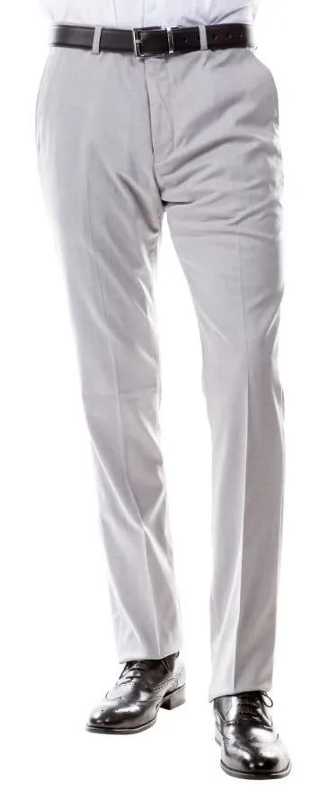 ZeGarie Mens Slim Fitting Dress Pants - 5 Wedding Colors